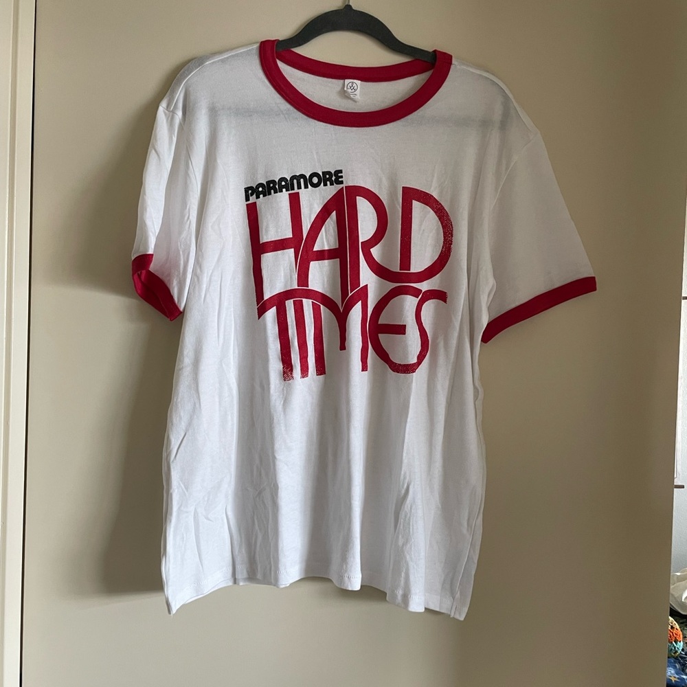 Paramore “Hard Times” | Unisex L | Band Tee